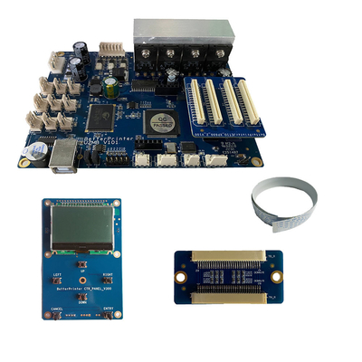 UV Flat Panel Textile Printing XP600 Integrated Board Double Head DTF Printer Board