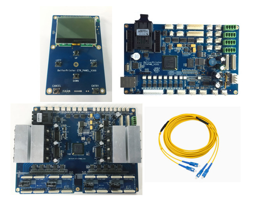 I3200 Gigabit Network Inkjet Printer Board Kit For Textile Digital Oval Printer