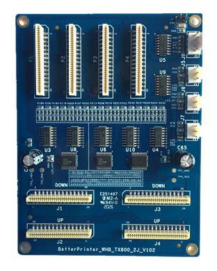 Tx800 Double Head Inkjet Printer Board Better Printer Anti Collision For Wall Printer